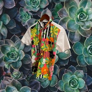 Marc Jacobs Tropical Short Sleeve Shirt, Small